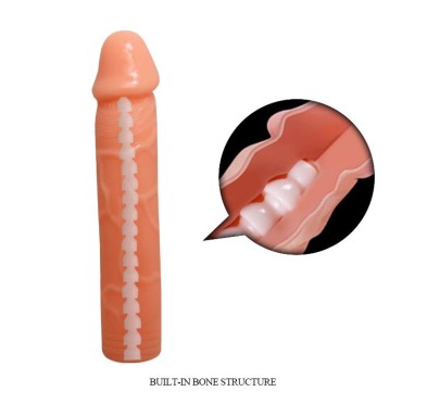 Dildo elastyczne giętkie realistyczny wygląd 19 cm